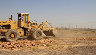 رفع تصرف ۱۱ هزار مترمربع از اراضی دولتی پلاک ۲۰۹۲ در رفسنجان