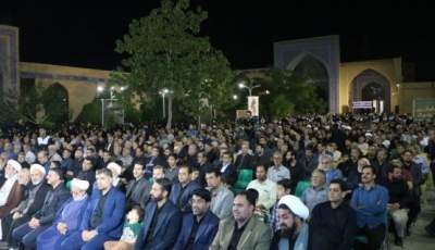 اجتماع مردم رفسنجان برای رئیس جمهور شهید