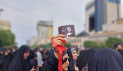 تشییع شهید جمهور در مشهد از قاب دوربین