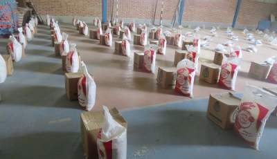 توزیع 500 بسته معیشتی توسط سپاه عنبرآباد در بین نیازمندان