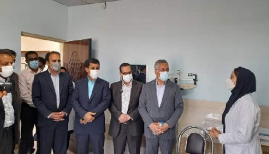 افتتاح دو مرکز جامع خدمات سلامت شهری در عنبرآباد