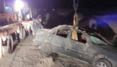 دو حادثه واژگونی سواری پژو در محور انار به یزد با ۲۴ مصدوم