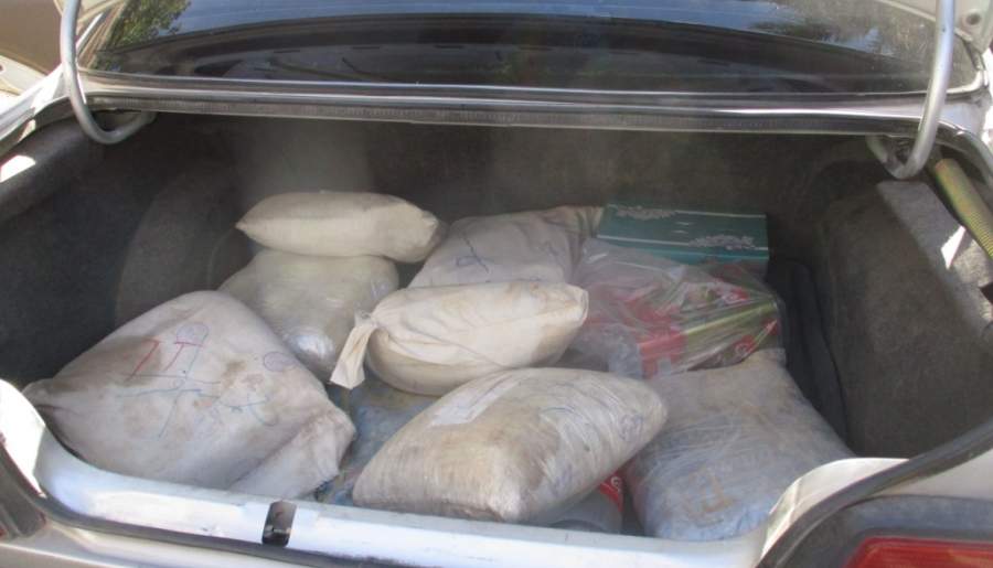 انتقال نافرجام ۱۵۷ کیلو تریاک در عملیات پلیس ریگان
