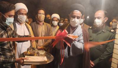 افتتاح یک باب مسجد در روستای جعفرآباد فهرج