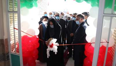 مدرسه 6 کلاسه خیر ساز (مولانا ۲۲) در روستای محمود آباد  شهرستان سیرجان افتتاح شد