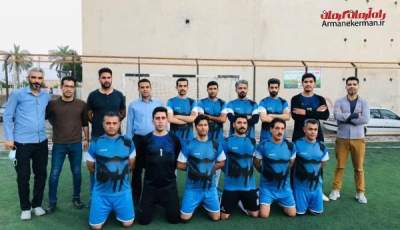 فینال مسابقات مینی فوتبال جام ادارات شهرستان جیرفت برگزار شد  