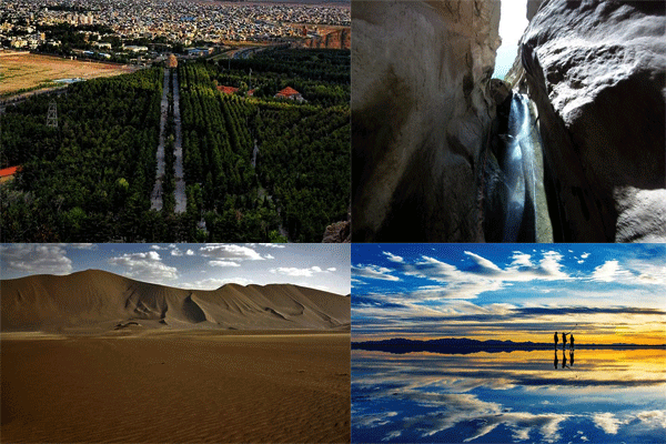 از بلندترین تپه‌های ماسه‌ای دنیا در دل کویر تا بزرگترین آینه طبیعی جهان/ «بولیوی ایران» کجاست؟