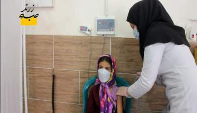 واکسیناسیون 2455 نفر از کودکان 5 الی 11 ساله در زرند