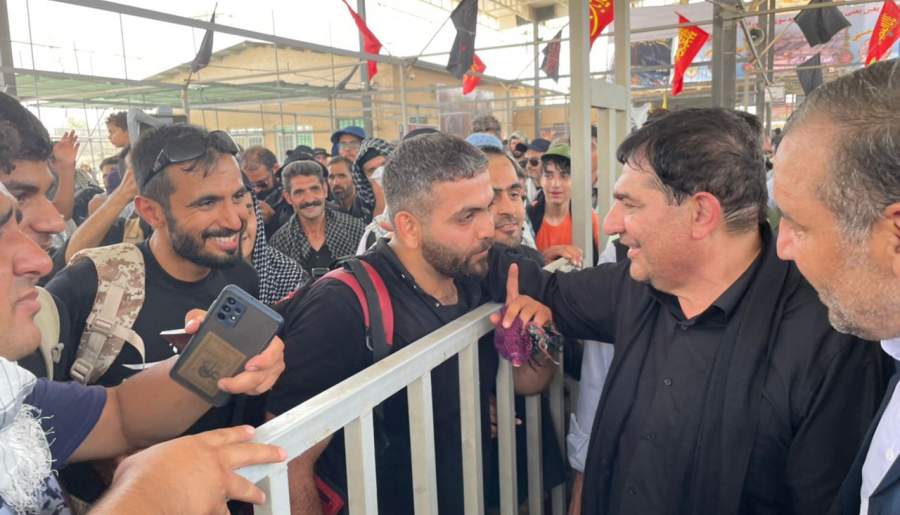 بازدید مجدد دکتر مخبر از مرز مهران در آستانه اربعین حسینی/ تاکید بر مدیریت زمانی زائران برای سفر به عراق