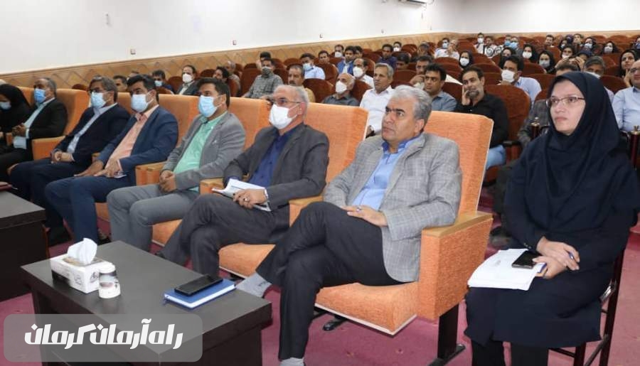 همایش ارتقای سلامت محصولات گلخانه‌ای در جنوب کرمان برگزار شد