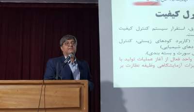 همایش ارتقای سلامت محصولات گلخانه‌ای در جنوب کرمان برگزار شد