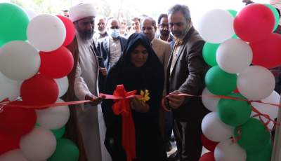 افتتاح  دو مدرسه در شهرستان بم