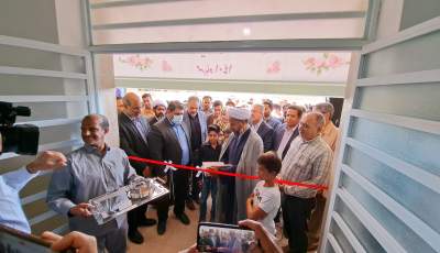 افتتاح یک مدرسه خیر ساز در نرماشیر