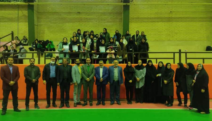 برگزاری اختتامیه مسابقات والیبال بانوان جام سردار دل‌ها در ماهان