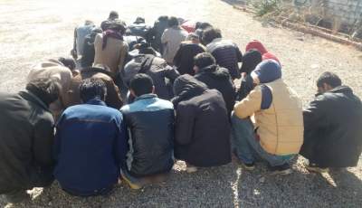 دستگیری ۳۰ معتاد متجاهر در زرند