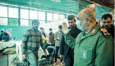 بازدید فرمانده کل سپاه پاسداران انقلاب اسلامی از چهارمین رویداد تولید محتوای دیجیتال بسیج