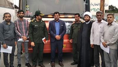 زائران جیرفتی به مرقد امام راحل اعزام شدند  