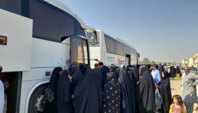 اعزام‌ بیش از ۱۰۰۰ دانش‌آموز دختر زیارت اولی شهرستان رودبار جنوب به مشهد