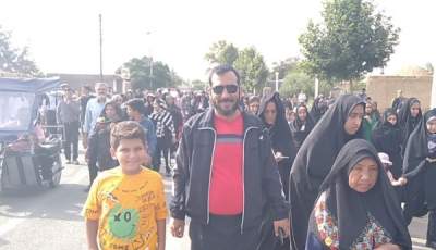 همایش پیاده‌روی خانوادگی به مناسبت عید غدیر در اسفندقه برگزار شد  
