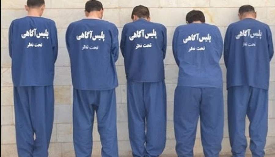 دستگیری عاملان سرقت ۹ تن پسته در شهرستان انار