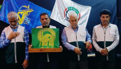 مراسم چهارمین سالگرد شهید سلیمانی در کهنوج برگزار شد