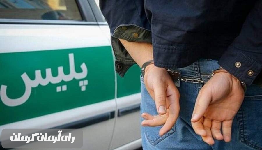 سارق قطعات خودرو در جیرفت دستگیر شد