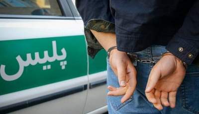 سارق قطعات خودرو در جیرفت دستگیر شد